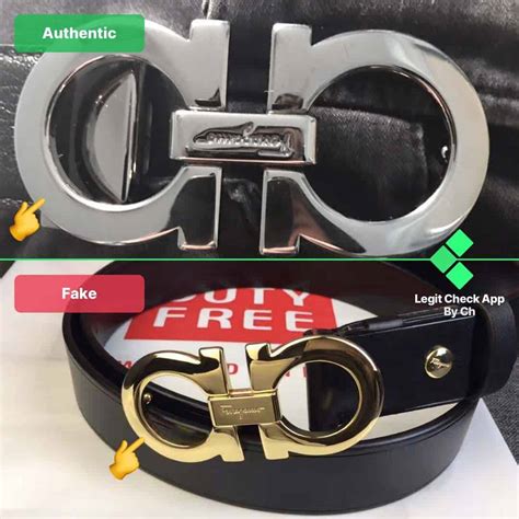 ferragamo belt real vs fake black|Ferragamo belt knock off.